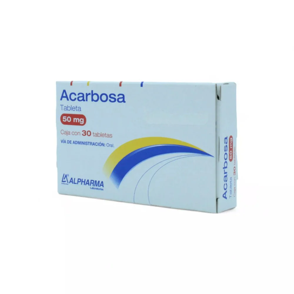 Acarbosa de 50 mg Caja C/30 - Image 3