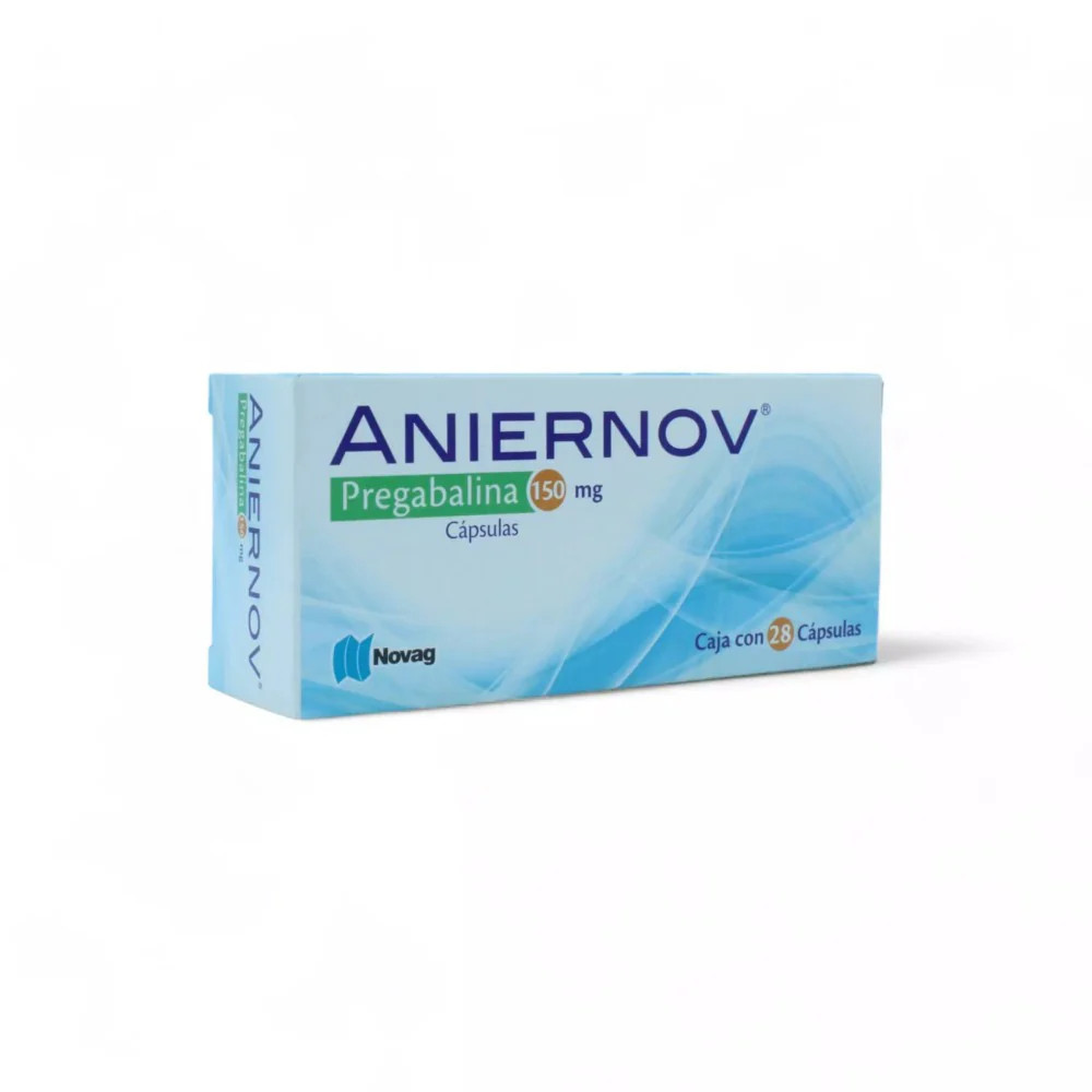 Aniernov Pregabalina de 150 mg Caja C/28 - Image 4