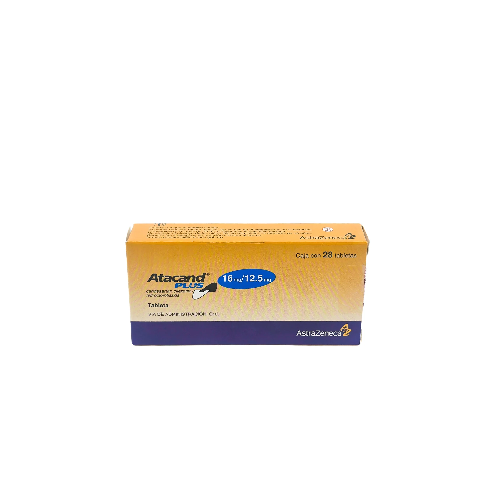 Atacand Plus Tabletas 16 Mg/12,5 Mg, 28 Tabletas - Image 3