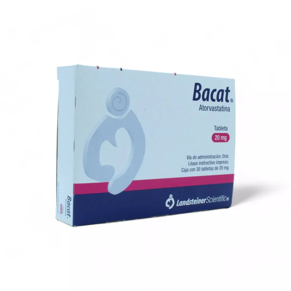 Bacat Atorvastatina de 20 mg Caja C/30 - Image 3