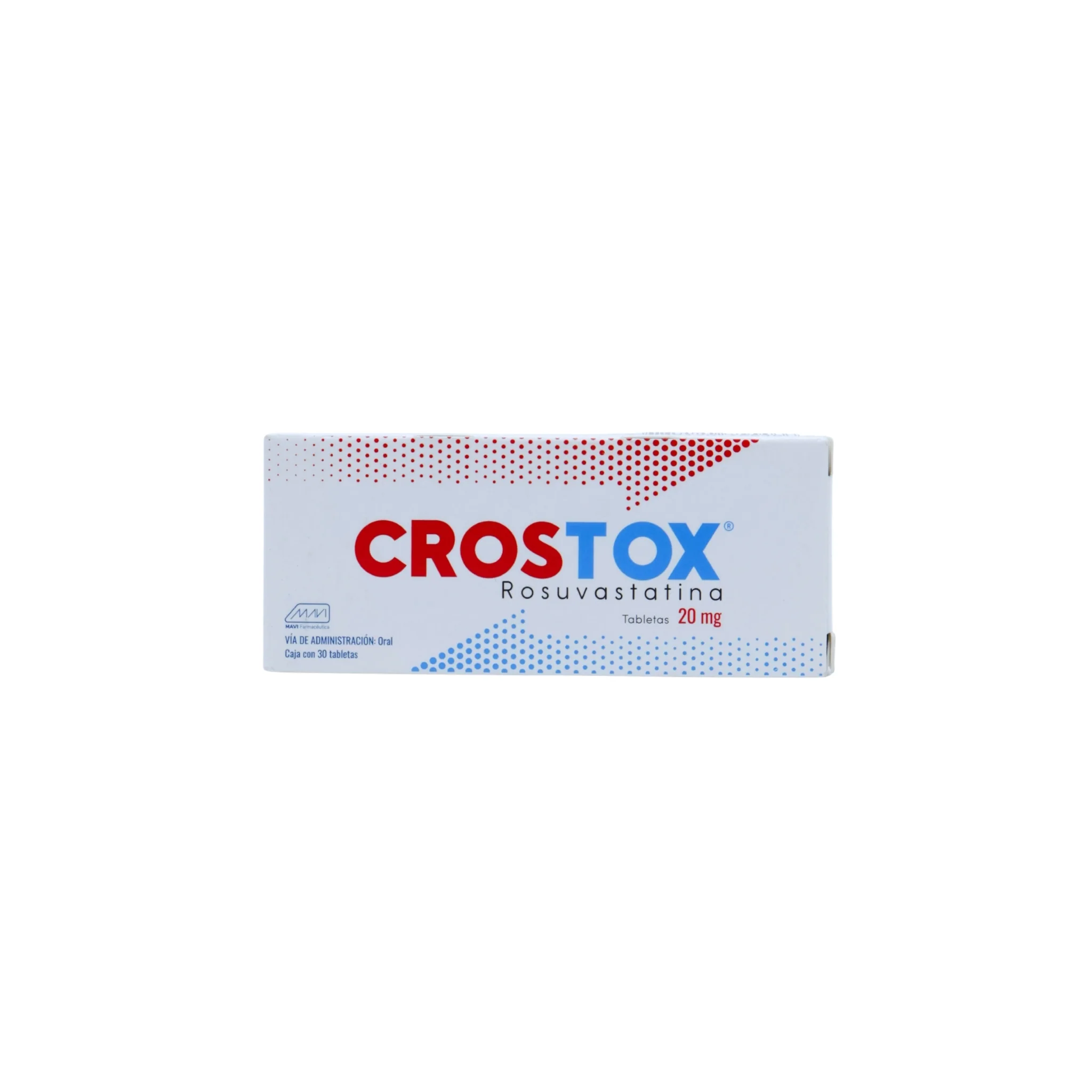 Crostox Rosuvastatina de 20mg Caja C/30 - Image 4