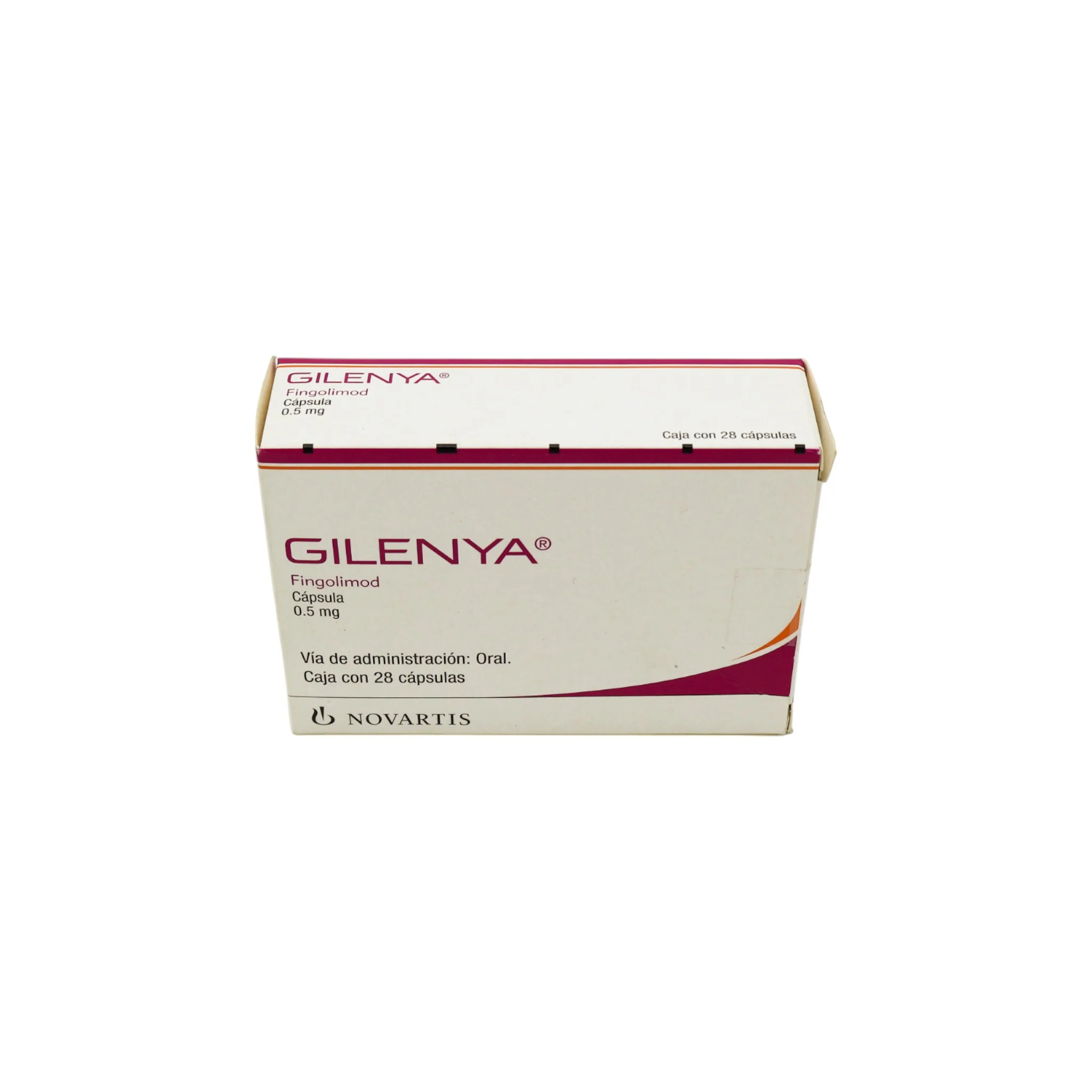 Gilenya Fingolimod 0.5 mg, 28 Cápsulas - Image 3