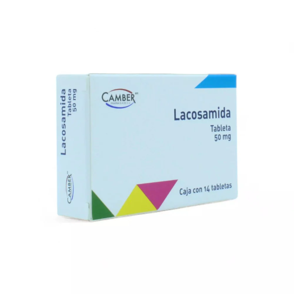 Lacosamida de 50mg Caja C/14 - Image 3