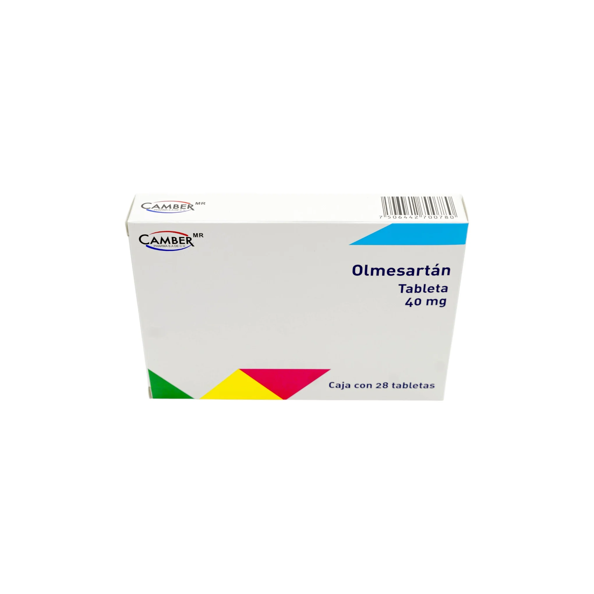 Olmesartán Medoxomilo de 40 mg Caja C/28 - Image 3