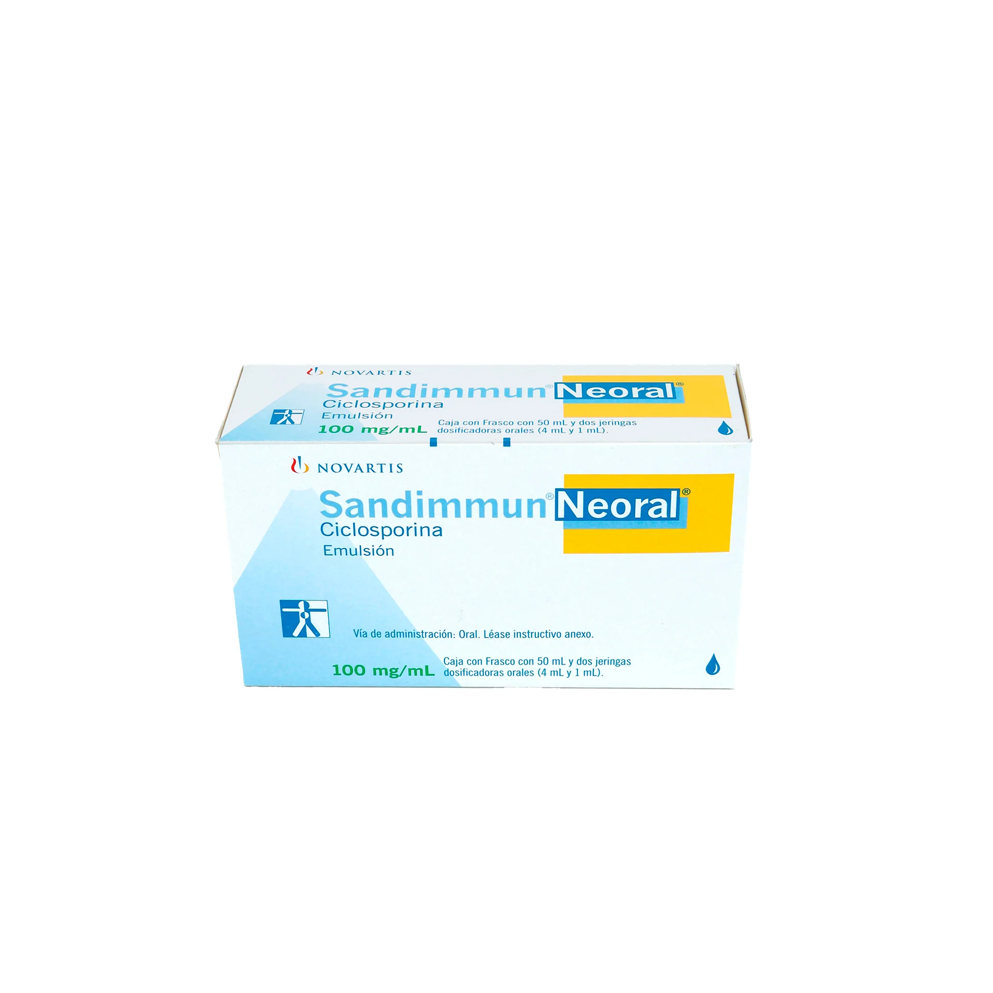 Sandimmun Neoral Ciclosporina 100 mg/mL, Emulsión Frasco 50 mL - Image 3