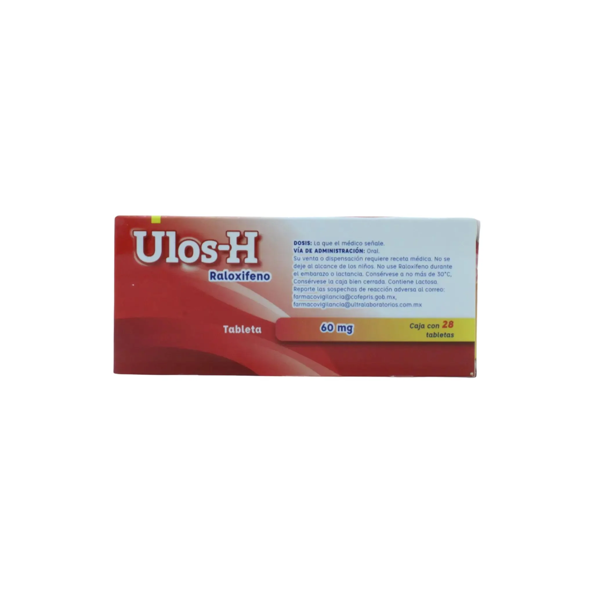 Ulos-H Raloxifeno de 60mg Caja C/28 - Image 4